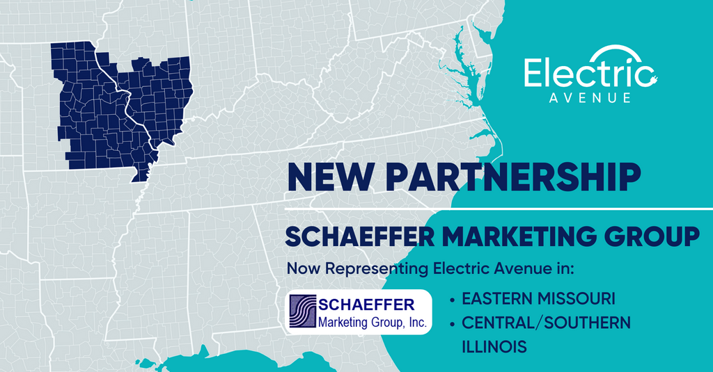Schaeffer Marketing Group to Represent Electric Avenue in Eastern Missouri and Central/Southern Illinois
