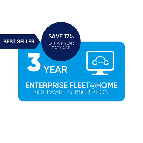 Enterprise Fleet@Home Software | 3-Year Subscription ($124.99/yr)