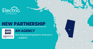 Electric Avenue Announces AM Agency as their New Sales Agency in Alberta