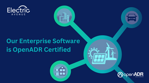 Electric Avenue Announces its Enterprise Software is OpenADR Certified