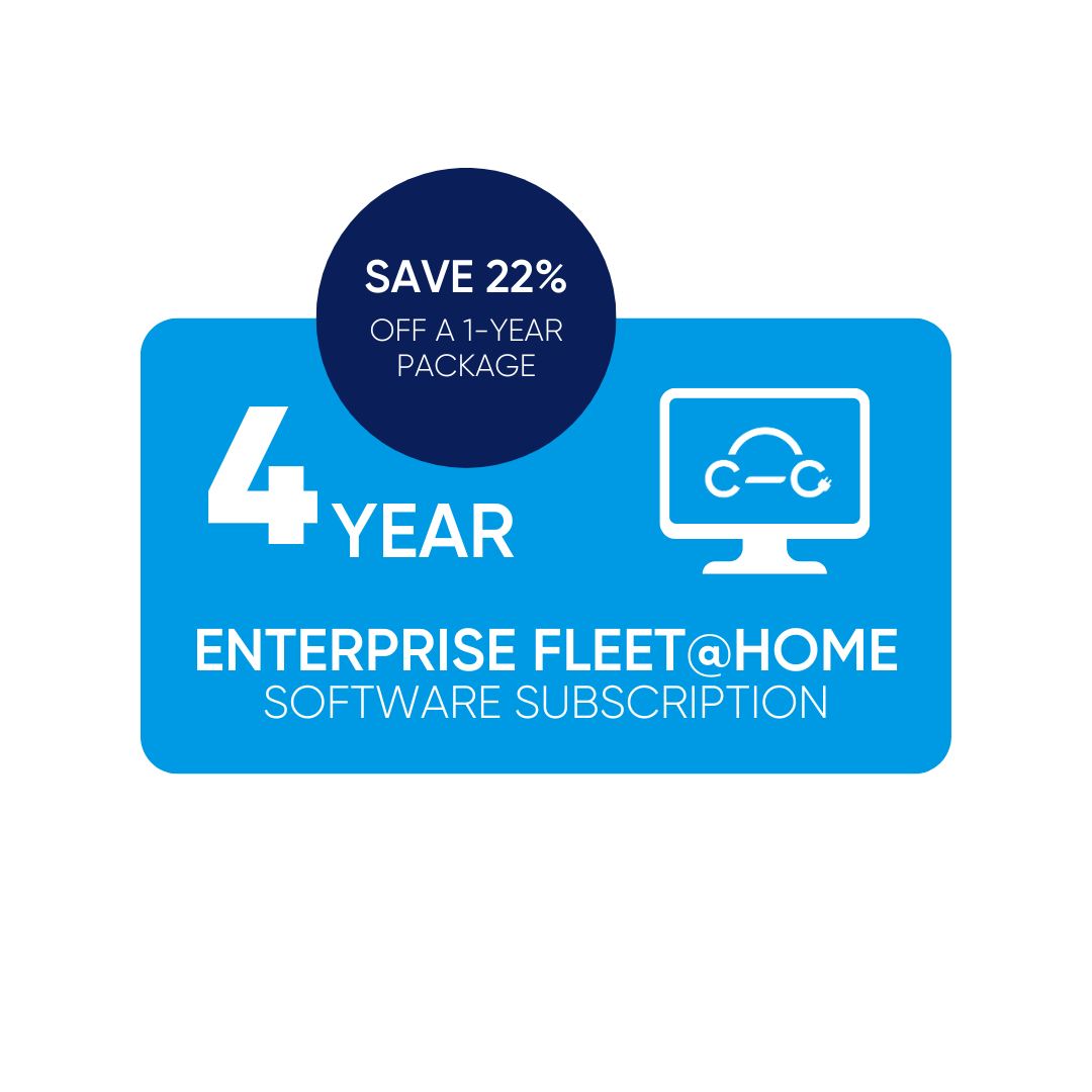 Enterprise Fleet@Home Software | 4-Year Subscription ($119.62/yr)