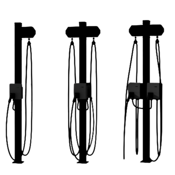 Universal Upper Pedestal with Cable Management