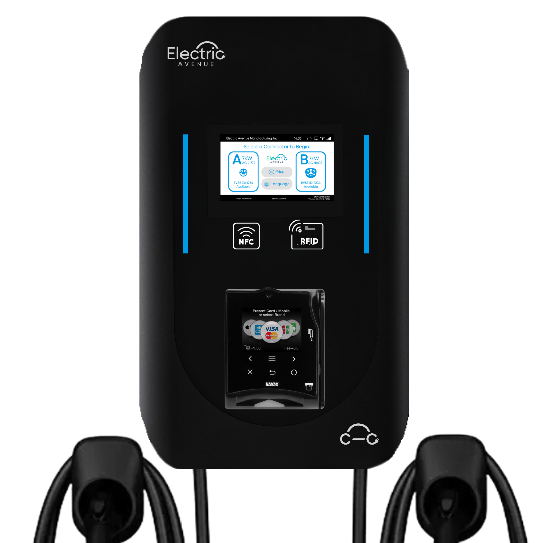 Watti Pro Echo | Dual Port 48A | 4G | 5.5m (18ft) Cable | Payment Terminal